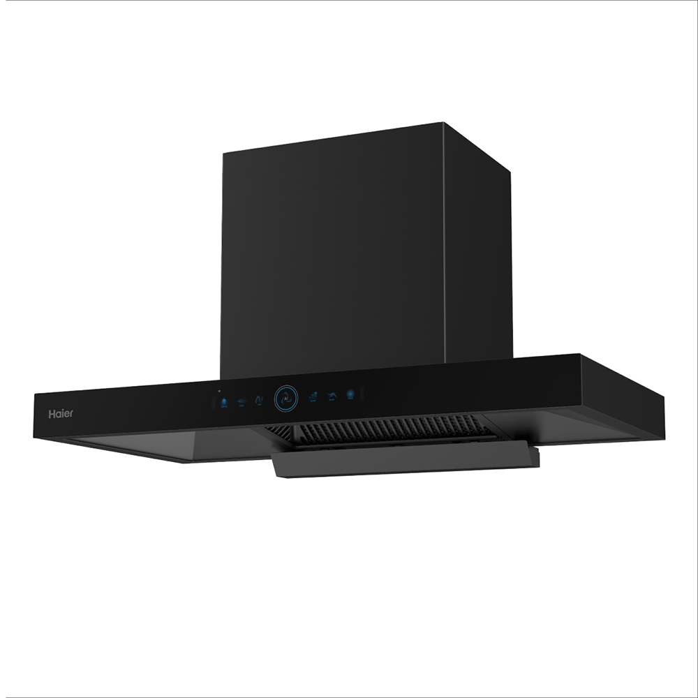 Haier Unique Pyramid Filter 2000 m&sup3;h Suction Power Heat Auto Clean Chimney